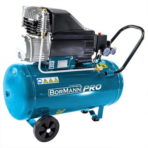 BORMANN Pro levegős KOMPRESSZOR 50L, 2,5LE, 239L/perc (BAT5030)