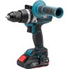 BORMANN Pro akkumulátoros szénkefementes ütvefúró 20V, Li-ion, 65Nm, 2 sebesség, 2x2Ah akku (BBP5140)