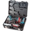 BORMANN Pro akkumulátoros szénkefementes ütvefúró 20V, Li-ion, 65Nm, 2 sebesség, 2x2Ah akku (BBP5140)