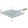 BORMANN BBQ Négyszög alakú INOX sütő rács lábakkal, 35x25cm (BBQ1004)
