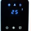 BORMANN ELITE fűtőventilátor 2000W, 2 fokozat, Led kijelző, termosztát, időzítő (BEH5150)