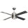 BORMANN ELITE MENNYEZETI ventilátor 70W, 120cm, EZÜST, TÁVIRÁNYÍTÓVAL ÉS VILÁGÍTÁSSAL (BFN6110)