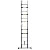 BORMANN Pro ALUMÍNIUM teleszkópos LÉTRA 12 fok, 1,9+1,9m, SOFT CLOSE (BHL5710)