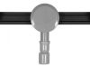 FALA Zuhanyfolyóka SLIM FEKETE 80 CM (71638)