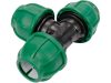 FLO PE vizes szerelvény ( csatlakozó ) PP 25 mm x 25 mm x 25 mm (88865)