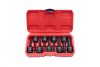 KROFtools gépi kulcskészlet TORX T20-T70 9 db-os 1/2" csatlakozás (6098)
