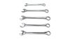 KROFtools Csillag-Villás kulcskészlet, 24-32mm, 5 db, szerszámtálca (K-8527)