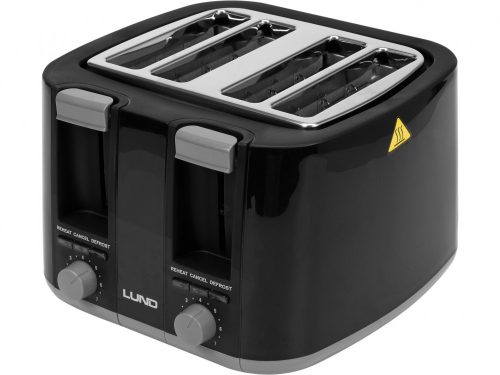 LUND Kenyérpirító 1300-1500W fekete (67501)