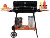LUND Kerti grillkocsi fa polcokkal 53x33cm (99911)