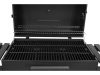 LUND Kerti grillkocsi fa polcokkal 78x42.5cm (99917)