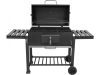 LUND Kerti grillkocsi fa polcokkal 78x42.5cm (99917)