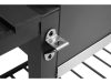 LUND Kerti grillkocsi fa polcokkal 78x42.5cm (99917)