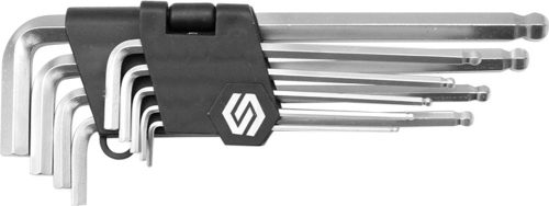 VOREL Imbuszkulcs készlet 9 részes gömbfejű 2-10 mm (56477)