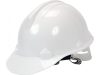 VOREL Munkavédelmi sisak fehér HDPE (VO-74173)