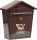 VOREL Postaláda barna 380x320x105mm (78582)