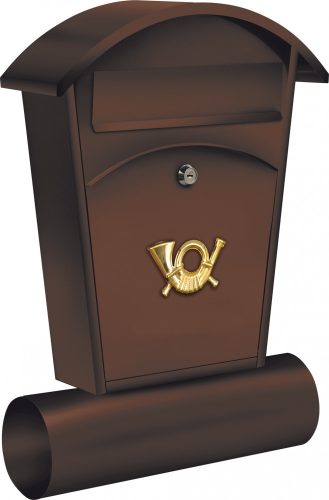 VOREL Postaláda barna 480x280x80mm (78592)