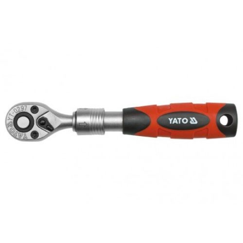 YATO Hajtószár racsnis 1/4" 72T teleszkópos(150mm-200mm) CrV  (YT-0297)