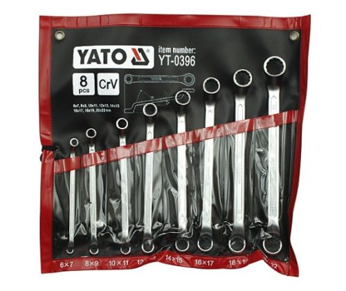 YATO Csillagkulcs készlet 8 részes 6-22-ig  CrV  (YT-0396)