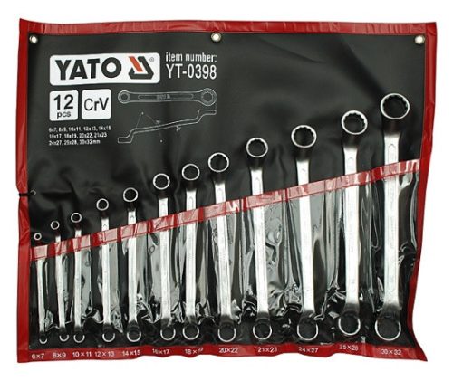 YATO Csillagkulcs készlet 12 részes 6-32-ig  CrV  (YT-0398)