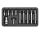 YATO Bit készlet 11 részes SPLINE M5-M12 L=30mm,L=75mm 1/2"  (YT-0415)