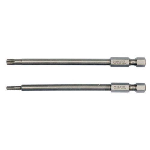 YATO Bithegy 1/4" T10,T25 100 mm 2db/bl.  (YT-0490)
