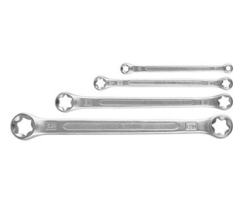 YATO Csillagkulcs készlet 4 részes torx fejjel E6-E24  (YT-0530)