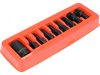 YATO 9 darabos 1/2" Gépi Spline bit készlet dugókulcs adapterrel (YT-10663)