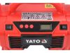 YATO AKKUMULÁTOROS KOMPRESSZOR 11 BAR 18 V (AKKU + TÖLTŐ NÉLKÜL) + 12 V SZIVARGYÚJTÓ (YT-23248)