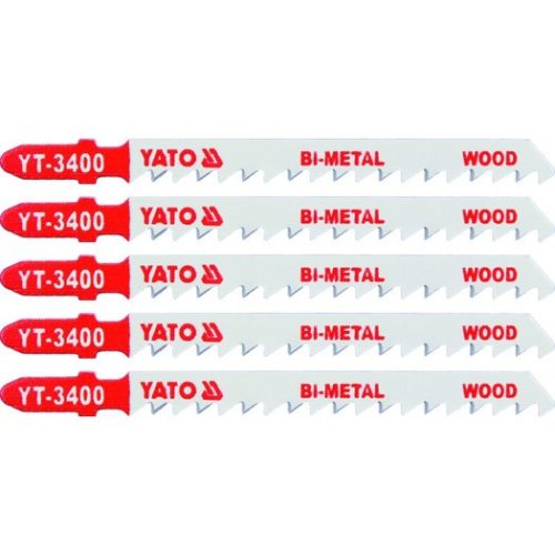 YATO Dekopírfűrészlap T10TPI favágásra 5db/cs (bi metrikus) (YT-3400)