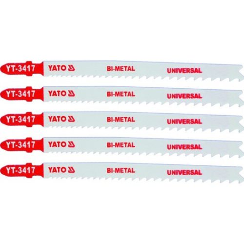 YATO Dekopírfűrészlap T10TPI fémvágásra 5db/cs (YT-3417)