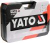 YATO Dugókulcs készlet 120 részes 1/2" 20-32, 1/4" 4-13, 3/8" 9-17 profi CrV S2 (YT-38801)