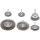 YATO Csapos körkefe és fazékkefe Inox készlet 6 részes (YT-47593)