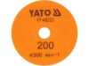 YATO TÉPŐZÁRAS GYÉMÁNT CSISZOLÓ ÉS POLÍROZÓKORONG 100 MM / P200 VIZES/SZÁRAZ (YT-48202)