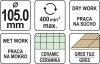 YATO Gyémánt körkivágó 105 mm (YT-60435)