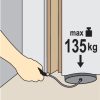 YATO Pumpás szerelőpárna 270 x 130 mm 135 kg (YT-67383)