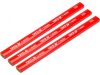 YATO ÁCSCERUZA 175 MM FÁRA PIROS, 3 DB (YT-692603)