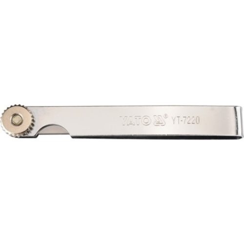 YATO Hézagmérő 17 lapos (0,02 mm - 1,00 mm) 100mm  (YT-7220)