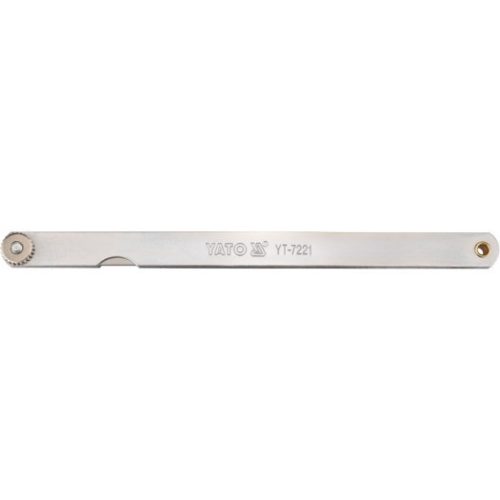 YATO Hézagmérő 17 lapos (0,02 mm - 1,00 mm) 200mm  (YT-7221)