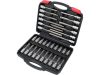 YATO BIT DUGÓKULCS KÉSZLET 32 RÉSZES TORX 1/2" T20-T70 CRV (YT-77541)