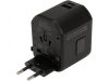 YATO Utazóadapter univerzális USB, USB-C 18W (YT-81300)