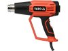 YATO Elektromos hőlégfúvó tartozékokkal 50 - 600 °C 2000 W (YT-82295)