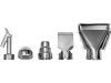 YATO Elektromos hőlégfúvó tartozékokkal LCD kijelzővel 50 - 650 °C 1600 W (YT-82296)