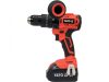 YATO AKKUMULÁTOROS ÜTVEFÚRÓ-CSAVAROZÓ 18 V SZÉNKEFE NÉLKÜLI MOTOR (1 X 3,0 AH AKKU + TÖLTŐ) (YT-82790)