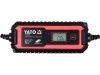 YATO AKKUMULÁTOR TÖLTŐ 6/12 V 2/4 A MAX. 200 AH LCD KIJELZŐ (YT-83000)