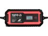 YATO akkumulátor töltő kijelzővel 6V/2A, 12V/8A (YT-83001)