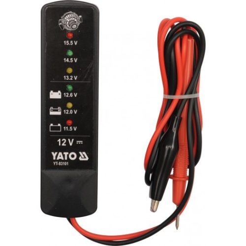 YATO Akkuteszter 12V CCA 150-1400 Ah  (YT-83101)