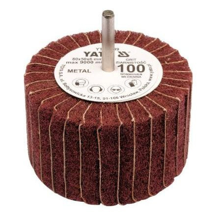 YATO Csapos lamellás, legyező csiszoló P200 80x50x6 mm (YT-83401)