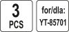 YATO Porzsákok 30L Set YT-85701 (YT-85731)